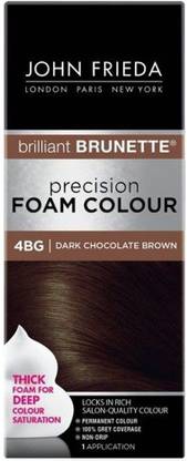 JOHN FRIEDA Precision Foam Color Dark Chocolate Brown , 4BG Dark Chocolate Brown