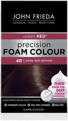 JOHN FRIEDA Precision Foam Colour 1 kit , 4R Dark Red Brown