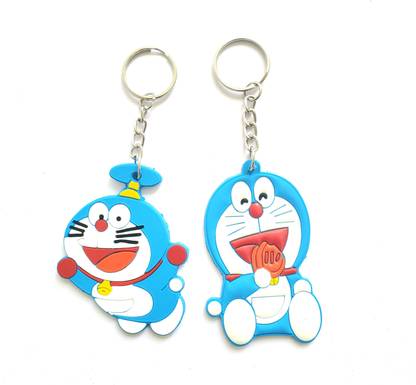 ShopTalk Doremon combo Pack of 2 Key Chain