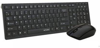 PRODOT SPARSH Q - PW (WIRELESS) Wireless Standard Desktop Keyboard Compatible with Desktop, Laptop, Mac