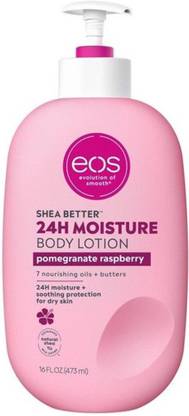 eos Shea Better Moisture Body Lotion Pomegranate Raspberry