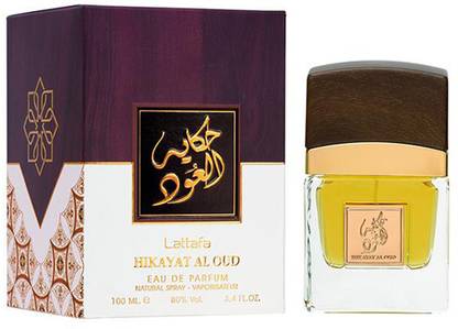 Lattafa Hikayat Al Oud Perfume, 100ml Eau de Parfum  -  100 ml