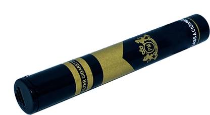 FASTIDIOUS Refillable Black Cigarette Shaped Fancy Pocket Lighter