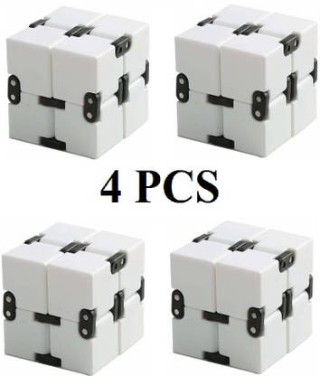 D'Mega Mart Four PCS Good Infinity Fidget Cube Toy