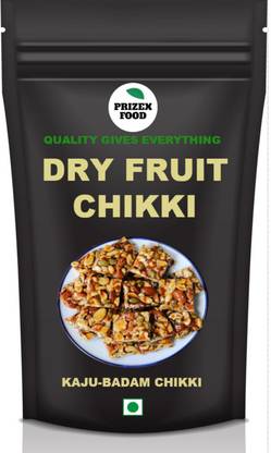 Prizex Dryfruit Mix Chikki | Kaju-Badam Chikki 400g Pouch