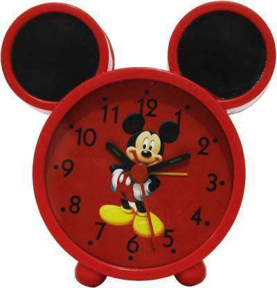 Zinzo Analog Wine Red Clock