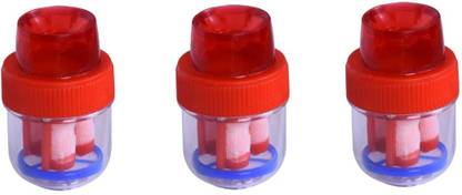 Crotomak Tap Cap Candle Filter Cartridge Water Purifier For Home With Multi-Layer Filteration Remove Dust Pack Of 3 Tap Mount Water Filter