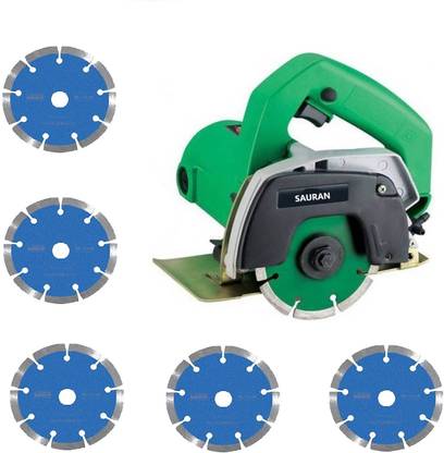 Sauran CM4 Cutter Machine(Marble/Granite/Concrete/Tile/Wood Cutter) with 5 marble blade Marble Cutter