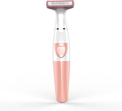 Owme Private Part Bikini Shaver and Trimmer for Women Portable Design with Adjustable Washable Underarm,Leg, Face Hairs - Waterproof Trimmer for Men & Women Trimmer 60 min  Runtime 1 Length Settings