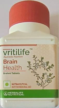 HERBALIFE Vritilife Brain Health Tablets With Brahmi Herbs (60 Tablets)