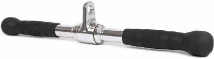 KOBO Straight Triceps Push Down Bar 20 inches Long for Cable Attachment (IMPORTED) Multi-training Bar