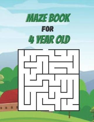Maze Book For 4 Year Old