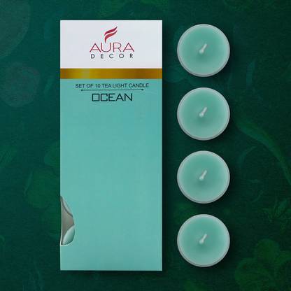 AuraDecor Fragrance Tealights Ocean Candle