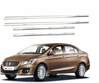 GOODSPECKER Window Garnish - Maruti Suzuki Ciaz ( Set of 4 Pc) Chrome Maruti Ciaz Side Garnish