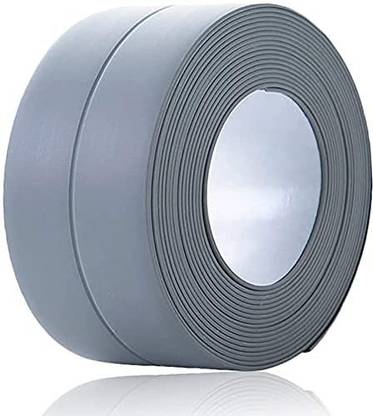 PUHBRHY Edge Protector Single sided Caulk Strip Self Adhesive Tape (Pack of 1) 3.2 cm Duct Tape