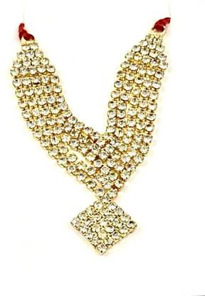 SPSStore Designer Stone Mala / Necklace, Laadu Gopal Deity Ornament