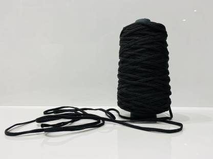Ompex Elastic Thread and Cord Black Elastic