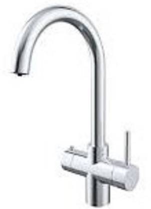 ANSLA GH-009O-KMTR-JK-SA-CHA-LIS78 Alpine TRISTAR Silver Brass Swan Neck Flange Faucet