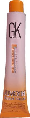 GK Juvexin cream color 7.3 Golden Blonde , Global Keratin