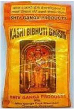 Religious Puja kit 1 Pouch (70gm) Baba Kashi Vishwanath Vibhuti Bhasam