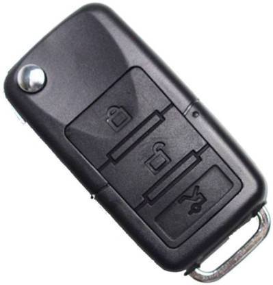 AMPLOX Key Chain Audio Video Recording Spy Camera