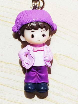 Style My Home Cute Baby Boy Doll Keychain for Kid/Boys, Stylish Boy Keyring for Pencil Case, Backpack, Bicycle, Motorcycle, Car Key Chain