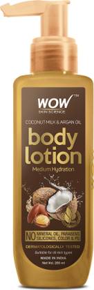 WOW SKIN SCIENCE Coconut Milk and Argan Oil Body Lotion