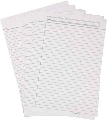 WECRAFT Ruled A4 Size 75 gsm A4 paper