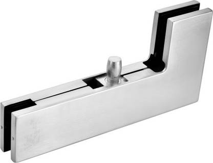 Met Craft Stainless Steel Glass Door Patch Fitting Series - L-Big Patch Suitable for 10-12 mm toughened Glass Side Connector Patch Fitting