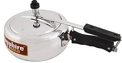 Sapphire Stainless Galaxy 2 L Inner Lid Induction Bottom Pressure Cooker