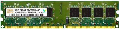 Hynix PC3 12800, DESKTOP PC RAM DDR3 1 GB PC (HMT351U6CFR8C-PB , DDR2 1600MHZ , 2RX8)