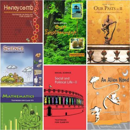NCERT Book Set For Class 7 ( Maths+ Science+SST+ English ) - English Medium (Paperback, NCERT)