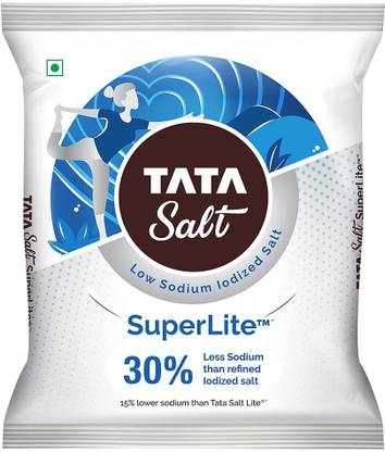 Tata super lite low sodium iodized salt 1 kg Iodized Salt