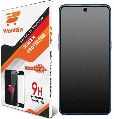 WonRia Edge To Edge Tempered Glass for Motorola Moto Edge 20 Fusion Matte Ceramic