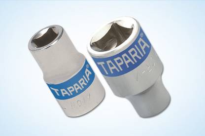 TAPARIA Taparia 1/2 Inch Square Drive Bi-Hex Socket 13mm (Pack of 2) Socket Set