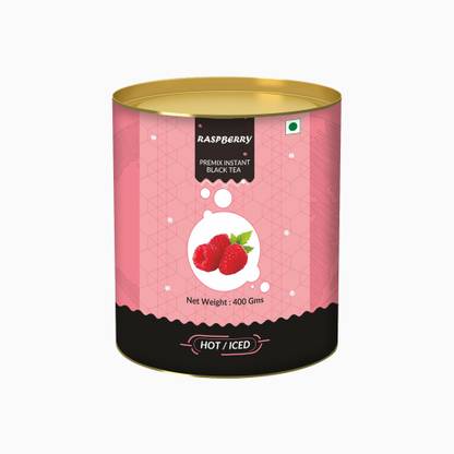 The Tea Planet Raspberry Flavoured Instant Black Tea Raspberry Black Tea Tin