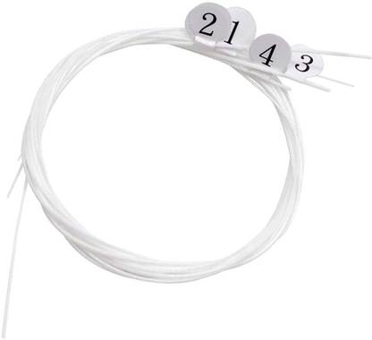KADENCE Ukulele String Set STR-UK01 Nylon Replacement Ukulele Strings True Tone Ukulele Strings for Soprano, Concert, Tenor,1-A,2-E,3-C,4-G Tenor Ukelele Strings