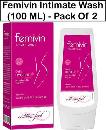 Femivin Intimate Care Wash With Tea Tree oil 2x100ml Intimate Wash