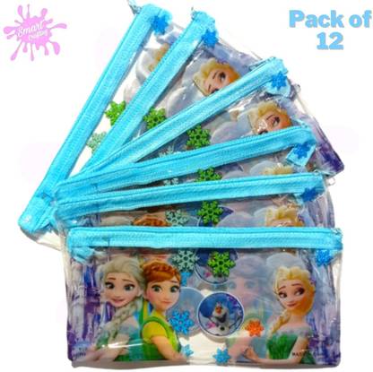 SmartCrafting Zipper Cartoon Printed Pouch Cartoon Printed Art Plastic Pencil Boxes