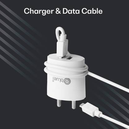 Bluei 3 A Wall Charger for Mobile with Detachable Cable