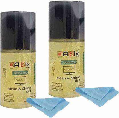 Ravbelli Liquid Solution with Cloth to Clean Mobile/Laptop Screen, Computer, Tab, LCD Display, Camera for Computers, Gaming, Laptops, Mobiles