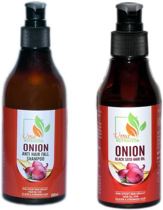 Uma NUTRAVEDA Onion Shampoo with Onion Oil 450ml