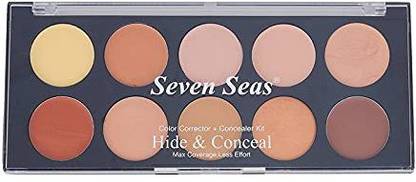 सेवन सीस PROFESSIONAL BASE CONCEALER KIT 10 color set कंसीलर