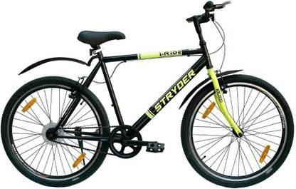 STRYDER I - Ride MTB Single Speed with Dual Wall Alloy Rim Premium Bicycle 26 T (inch) Road Cycle
