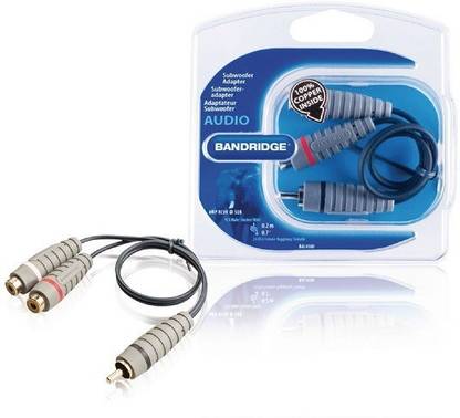 Bandridge RCA Audio Video Cable 0.2 m BAL4500