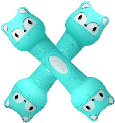 OTG Adjustable Lady Dumbbells Set of 2 with Removable Weight Blocks Adjustable Dumbbell