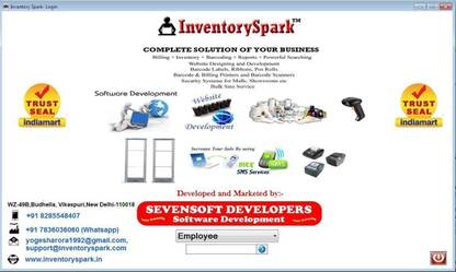 InventorySpark GST Billing Barcode Inventory Software 7.0 Full Version
