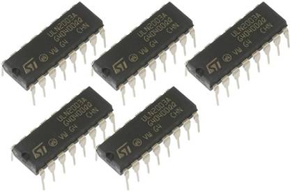 INSIGNIA LABS ULN2003 IC-High Voltage & Current Transistor Array 5Pcs Electronic Components Electronic Hobby Kit