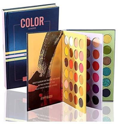 THR3E STROKES Color Board Eyeshadow Palette 72 Color Eye Makeup Palette Highlighters High Pigmented Professional Mattes and Shimmers 140 g