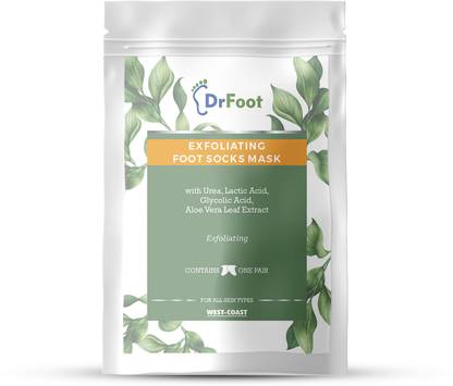 Dr Foot Exfoliating Foot Mask Sock with - 1 Pair Foot Mask